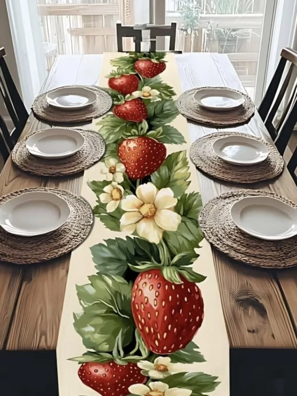 Strawberry 🍓 Decor Table Runner NEW